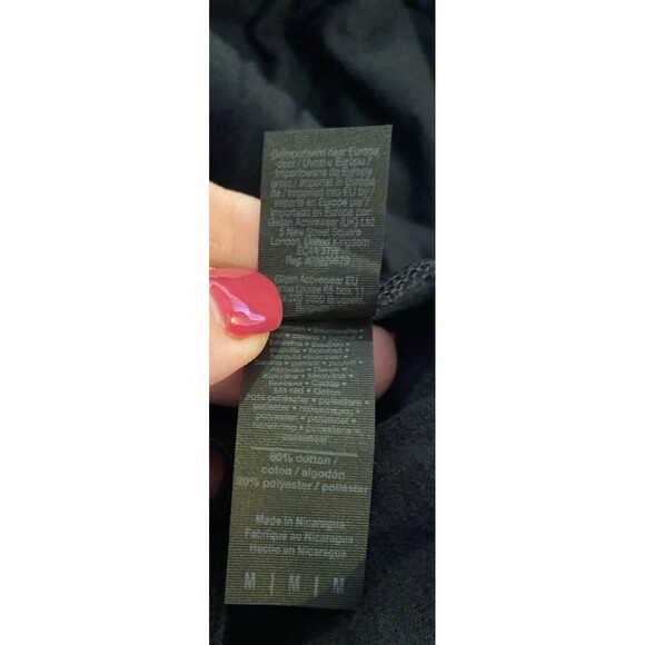 NHL NEW BLUES Hockey Hoodie Mens Sz Medium  Black (see NHL Official Sticker) NWT - Picture 8 of 10